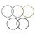 Namura - Namura Piston Ring Set - NA-80000-2R
