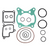 Namura - Namura Top End Gasket Set - NX-70004T