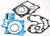 Namura - Namura Top End Gasket Set Honda - NA-10008T