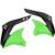 Polisport - Radiator Scoops Kx450f Oem Color 12-14 Green 05/black - 8415900001