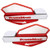 Powermadd - Powermadd Star Hand Guard System Honda Red/white - 34222