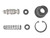 Psychic Products - Psychic Master Cylinder Rebuild Kit - Rear Brake - MX-05640