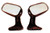 Spi - Polaris Tall Double Pivot Style Mirrors - SM-12273