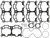 Spi - Spi Top End Gasket Set - SM-09551T