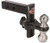 Trimax - Trimax Razor 6" Powder Boat Black Drop Hitch - TRZ6PB