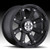 Vision Wheels - Vision Aluminum Wheel 393 Lockout 12x8 - 393-128136MB2