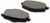 Wildboar - Wild Boar Brake Pads, Semi-mtallic - AT-05454