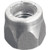 Woodys - Big Nut Short Aluminum W/nyloninsert (1000 Pcs) - ALN2-4500-M