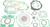 Athena Parts - Athena Complete Gkt. Kit Yamaha Wr250 88-97/yz 250 88-96 - P400485850254