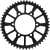 Moose Racing - Rear Sprocket - 50 Tooth - Rear Aluminum Sprocket - 1211-2014-50-10