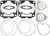 Cometic - Pol 600 Xc,sp 00-05 Touring Top End Gasket Set - C2056