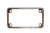 Emgo - Lic Frame Chromeome - 86-42600