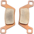 Moose Utility - Rear Brake Pads - Kymco - XCR Sintered Brake Pads - M521-S47