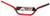 Emgo - Aluminum Dirtbike Handlebar Red Yamaha Yz - 23-97884