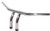 Emgo - Handle Bar 1 1/4 6" Rise T-bar - 07-12590