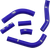 Moose Racing - Radiator Hose Kit - Blue - Kawasaki - Radiator Hose Kit - KAW93-BL-M