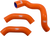 Moose Racing - Radiator Hose Kit - Orange - KTM - Radiator Hose Kit - KTM-118 OR
