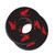 Factory Effex - Factory Effex Honda Grip Donuts - Honda (black/red) - 22-67300
