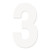 Factory Effex - Fx 2015 Numbers Pro 7" White 3 - 895973
