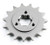 Jt Chain And Sprockets - Jt Steel Front Sprocket 15 Tooth Suzuki - JTF1448.15