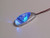K&s - Led Marker Lights, Mini-flush Mt. Chrome Body, Blue (1 Led) - 25-9500