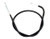 Motion Pro - Cable, Black Vinyl, Clutch - 04-0220