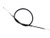 Motion Pro - Cable, Black Vinyl, Throttle Pull - 02-0570