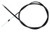 Motion Pro - Cable, Black Vinyl, Rear Hand Brake - 05-0371