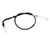 Motion Pro - Cable, Black Vinyl, Throttle Pull - 02-0566