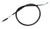 Motion Pro - Cable, Black Vinyl, Clutch - 03-0100