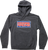 Moose Racing - Spangled Hoodie - Gray - Medium - Spangled Hoodie - 3050-5875