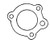 Vertex - Kawasaki Thermostat Gasket - 717111