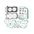 Vertex - Vertex Complete Gasket Kit - 808970