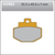Vesrah - Vesrah Semi-metallic Brake Pads, Vd-981 - VD-981