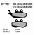 Vesrah - Vesrah Semi-metallic Brake Pads, Vd-967 - VD-967