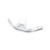 100% - Racecraft 2 Nose Guard White - 59117-00002