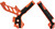 Acerbis - X-grip Frame Guard Orange/black - 2374251008
