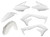 Acerbis - Plastic Kit White - 2449610002