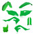 Acerbis - Full Plastic Kit Green - 2736290006