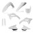 Acerbis - Plastic Kit- Full Hon White W/black - 2858921035
