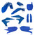 Acerbis - Full Plastic Kit Blue - 2736350003