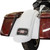 Baggernation - Swoop Short Sport Rear Fender W/chrome Plate Frame - RF-SS-C