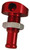 Blowsion - Billet Thru-hull Water Fitting Red 3/8" 90 Deg. - 04-03-007 Blowsion - Billet Thru-hull Water Fitting Red 3/8" 90 Deg. - 04-03-007