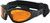 Bobster - Gxr Sunglasses Black W/amber Lens - GXR001A