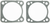 Cometic - Base Gasket M8 .010"rc Pr - C10177-010