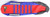 D-cor - Seat Cover Blue/red/blue - 30-10-451
