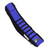 D-cor - Seat Cover Black/blue Ribs - 30-50-105