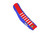D-cor - Seat Cvr Blu/red/wht Yz 450 - 30-50-507