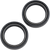 Parts Unlimited - Fork Seals - 37 mm ID x 50 mm OD x 11 mm T - Front Fork Seals - PUP40FORK455190