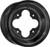 Dwt - Dwt A5 10x5 3+2 4/110 Matte Black - A506-129MR Dwt - Dwt A5 10x5 3+2 4/110 Matte Black - A506-129MR
